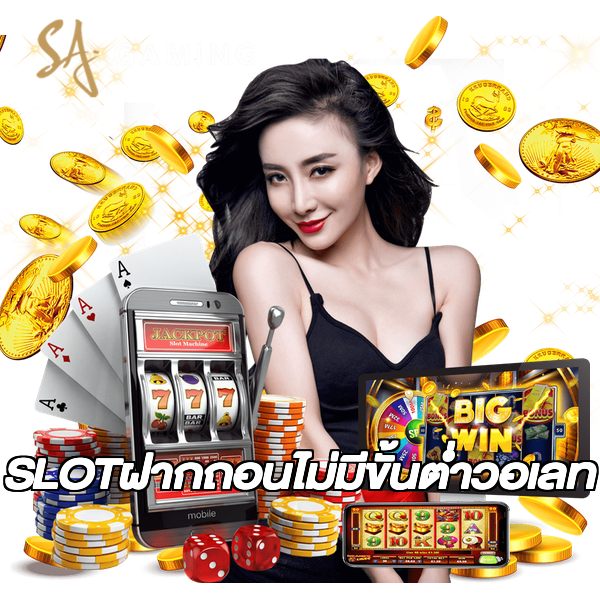 SLOTฝากถอนไม่มีขั้นต่ําวอเลท